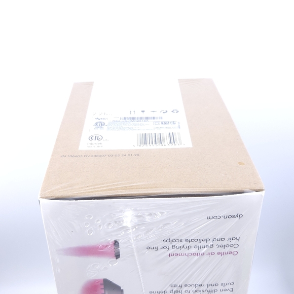 New Dyson Supersonic Hair Dryer with Attachments Silver/Pink - Picture 7 of 7